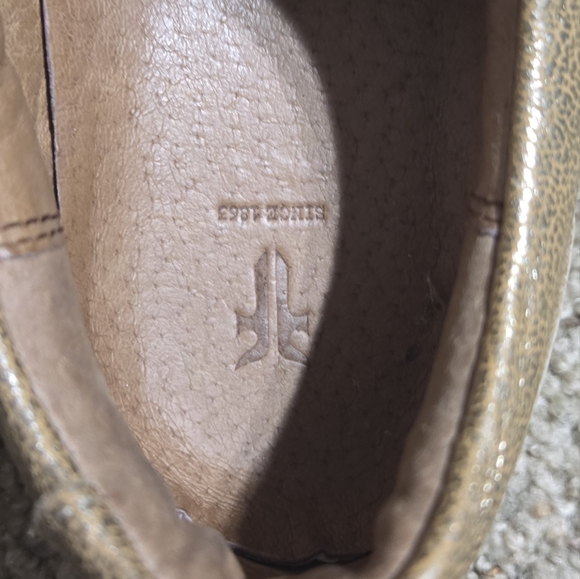 Frye Low Lace Sneakers Metallic - Picture 6 of 6